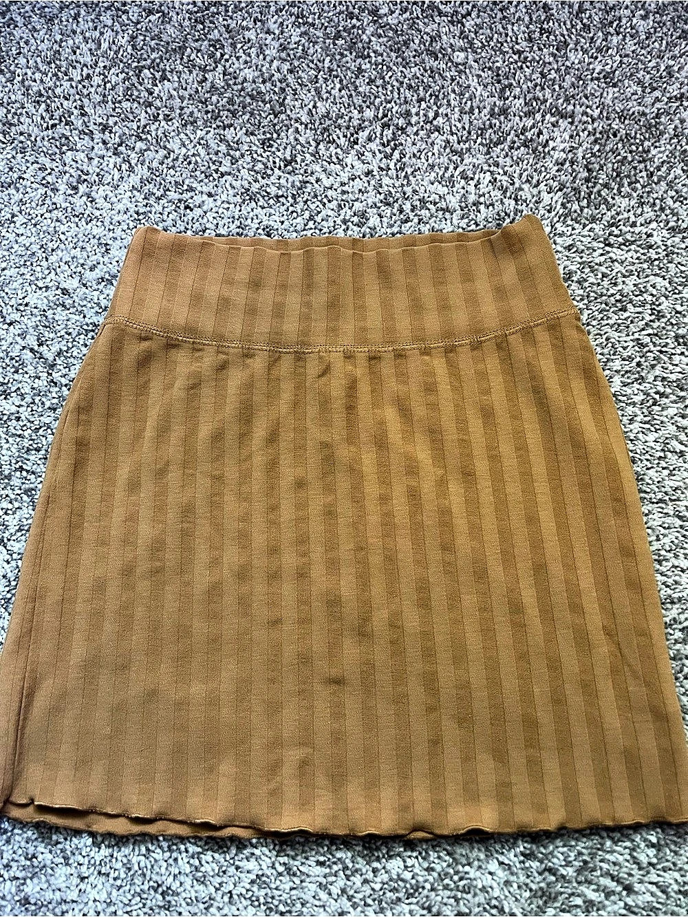 Offline Striped Mini Skirt in yellow Size XS (P)